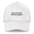 Leave Me Aloni With My Negroni - Embroidered Cap - White