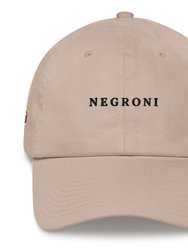 Negroni - Embroidered Cap - Stone