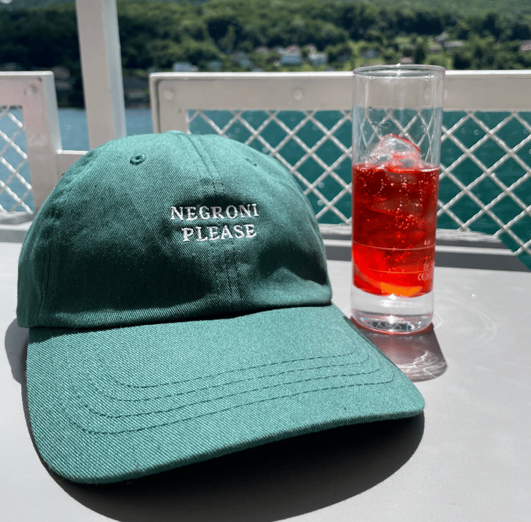 Negroni Please - Embroidered Cap