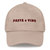 Pasta E Vino Embroidered Cap - Stone