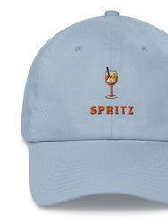 Spritz Embroidered Cap - Light Blue