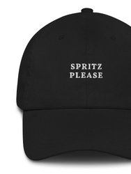 Spritz Please - Embroidered Cap - Black