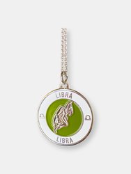 Libra Enamel Zodiac Pendant