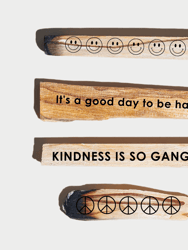 Palo Santo Bundle, 4 Pack Engraved Happy Designs