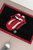 The Rolling Stones Lips Door Door Mat (Black/Red) (One Size)