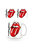 The Rolling Stones Lips Mug (White) (One Size)