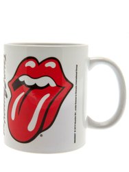 The Rolling Stones Lips Mug (White) (One Size)