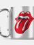 The Rolling Stones Tongue Carabiner Mug (Silver) (One Size) - Silver