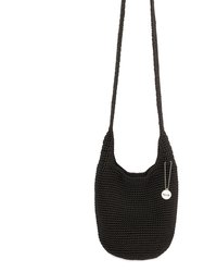121 Crossbody Bag - Hand Crochet - Black