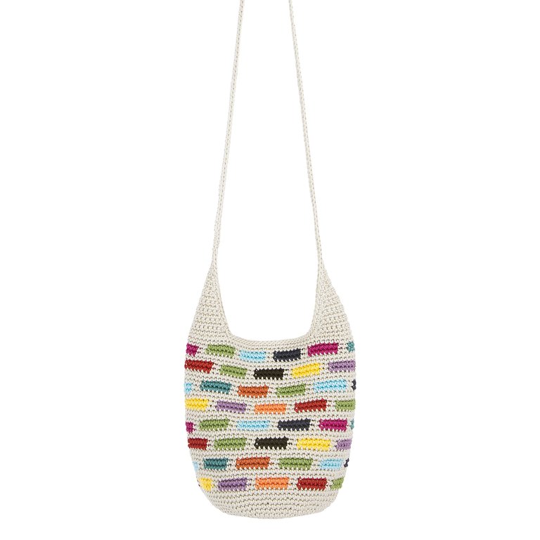121 Crossbody Bag - Hand Crochet - Prisma Tile