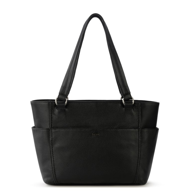 Ashby Satchel - Leather - Black