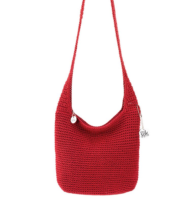 Asher Crossbody - Hand Crochet - Rocket Red