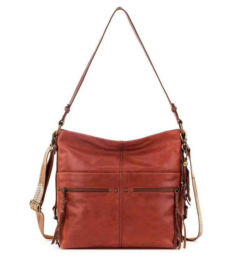 Ashland Bucket Handbags - Leather - Rust