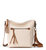 Ashland Crossbody - Leather - Stone Floral Embossed