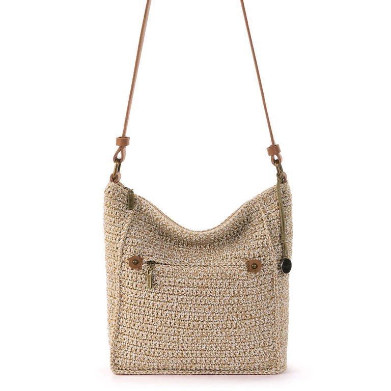 Ashland Crossbody - Hand Crochet - Bamboo Static