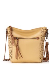 Ashland Crossbody - Leather - Buttercup Floral Perf
