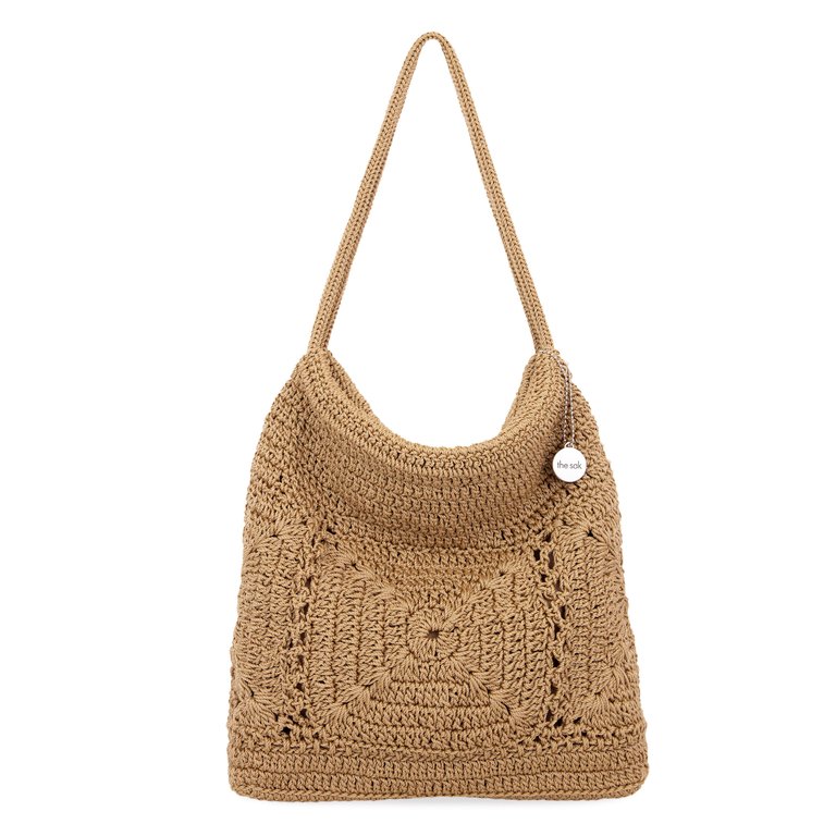 Ava Hobo Bag - Hand Crochet - Bamboo Patch