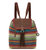 Avalon Crochet Convertible Backpack - Hand Crochet - Sunset Stripe