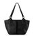 Bolinas Satchel Tote - Black Leaf Emboss