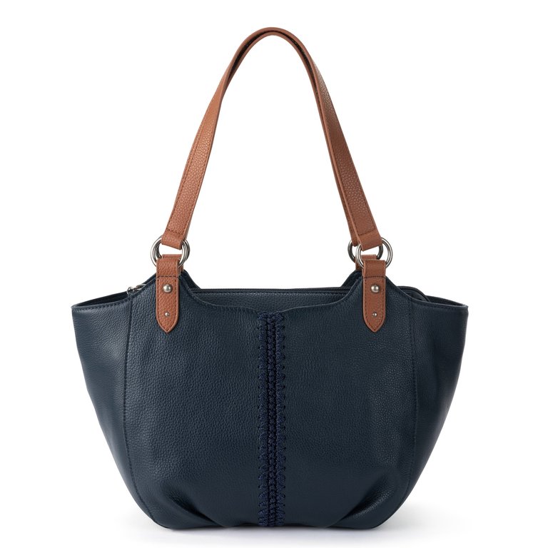 Bolinas Satchel Tote - Indigo