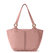 Bolinas Satchel Tote - Leather - Vintage Coral