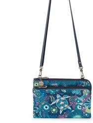 Cambria Smartphone Crossbody - Eco Twill - Royal Blue Seascape