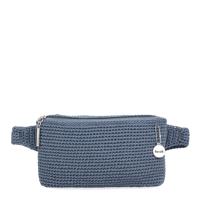 Caraway Small Belt Bag - Hand Crochet - Maritime