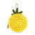 Circle Coin Pouch - Hand Crochet - Pineapple