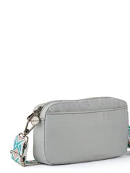 Cora Smartphone Crossbody Bag - Eco Twill - Light Grey