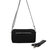 Cora Smartphone Crossbody Bag - Hand Crochet - Black