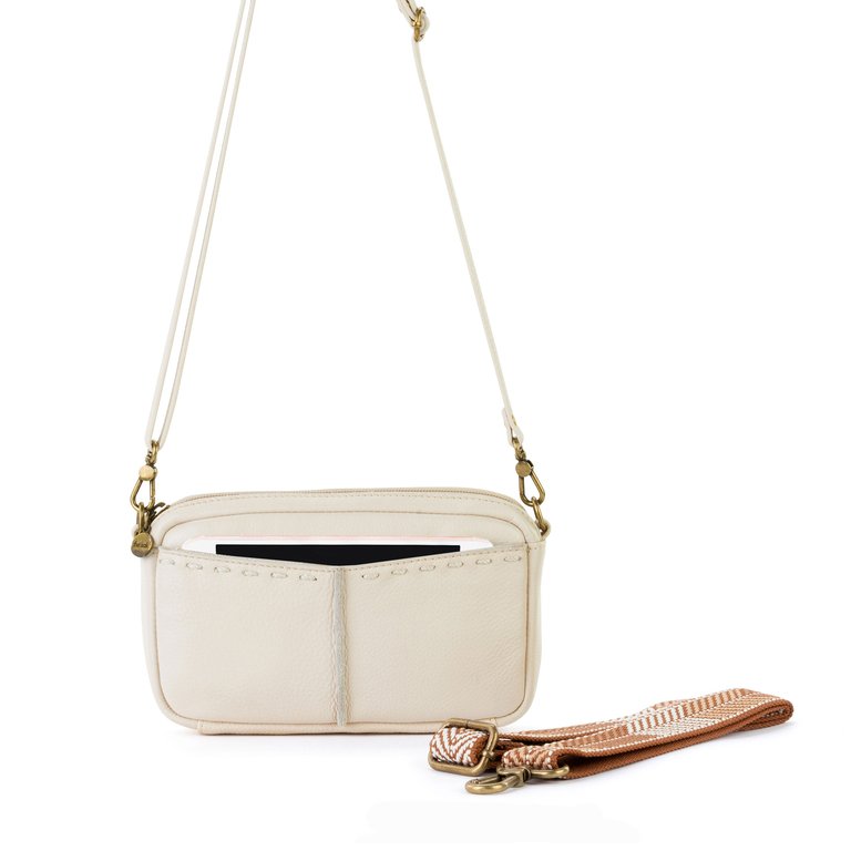 Cora Smartphone Crossbody Bag - Stone