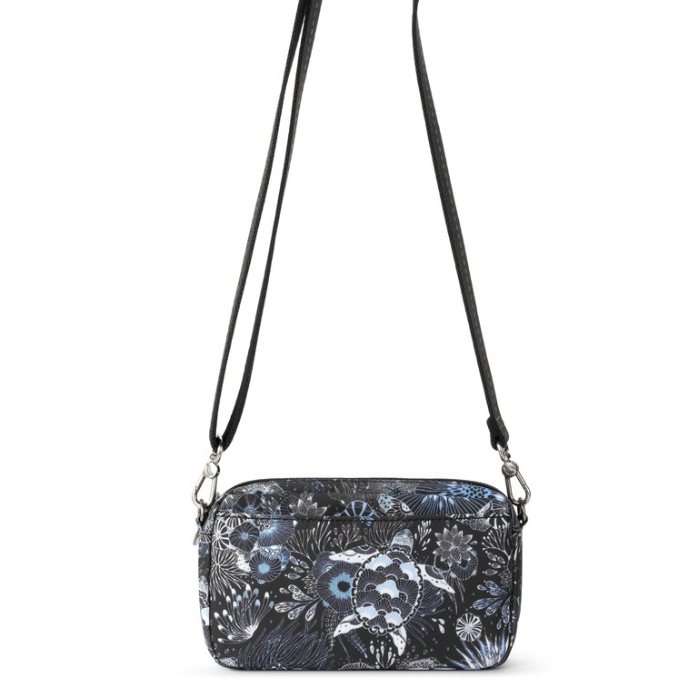 Cora Smartphone Crossbody Bag - Eco Twill - Midnight Seascape