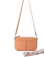 Cora Smartphone Crossbody Bag - Leather - Nectar