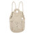Dylan Small Backpack - Hand Crochet - Natural Patch