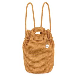 Dylan Small Backpack - Hand Crochet - Gingersnap