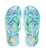 Encore Flip Flops - Rubber - Turquoise Seascape