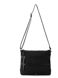 Esperato Nylon Crossbody Bag - Black