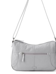 Esperato Nylon Hobo Bag - Light Grey