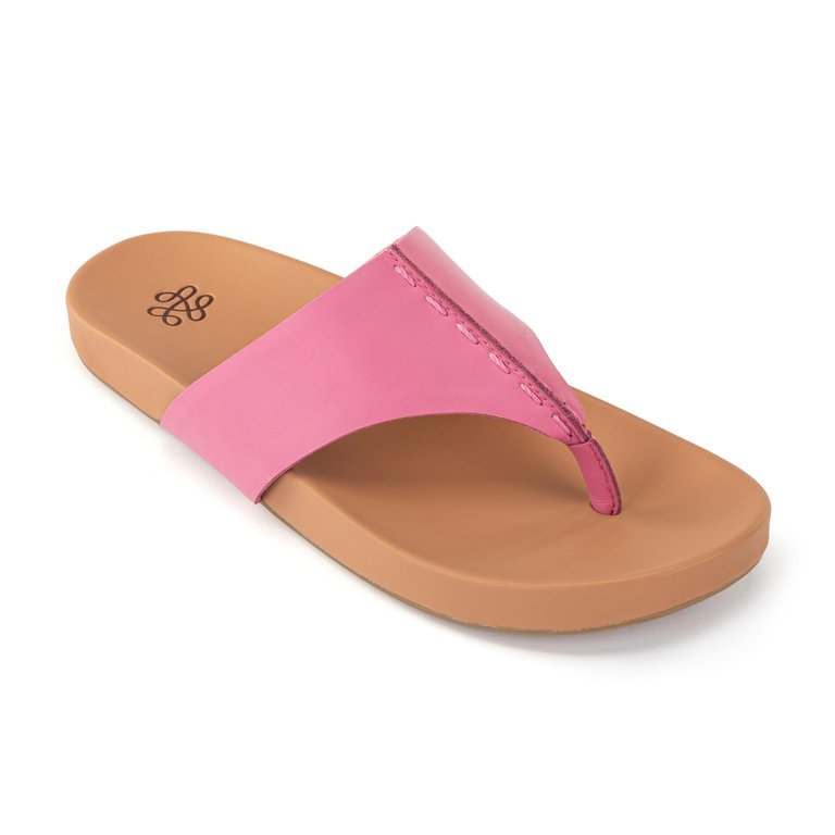 Everly Sandal - Leather - Mulberry