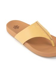 Everly Sandal - Leather - Buttercup