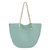 Faye Tote Bag - Hand Crochet - Aqua