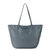 Faye Tote Bag - Leather - Dusty Blue Grey