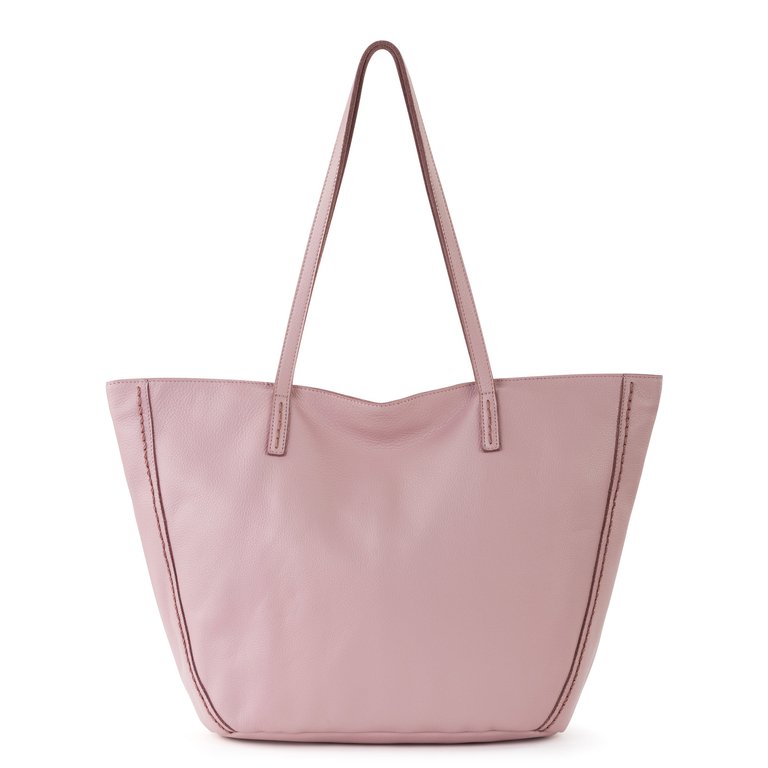 Faye Tote Bag - Leather - Rosewood