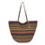Faye Tote Bag - Hand Crochet - Woodland Stripe