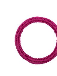 Finch Bangle - Hand Crochet - Pinkberry
