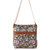 Flat Crossbody - Canvas - Sapphire Bali Blossom