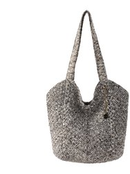 Gaia Tote - Hand Crochet - Earth Multi