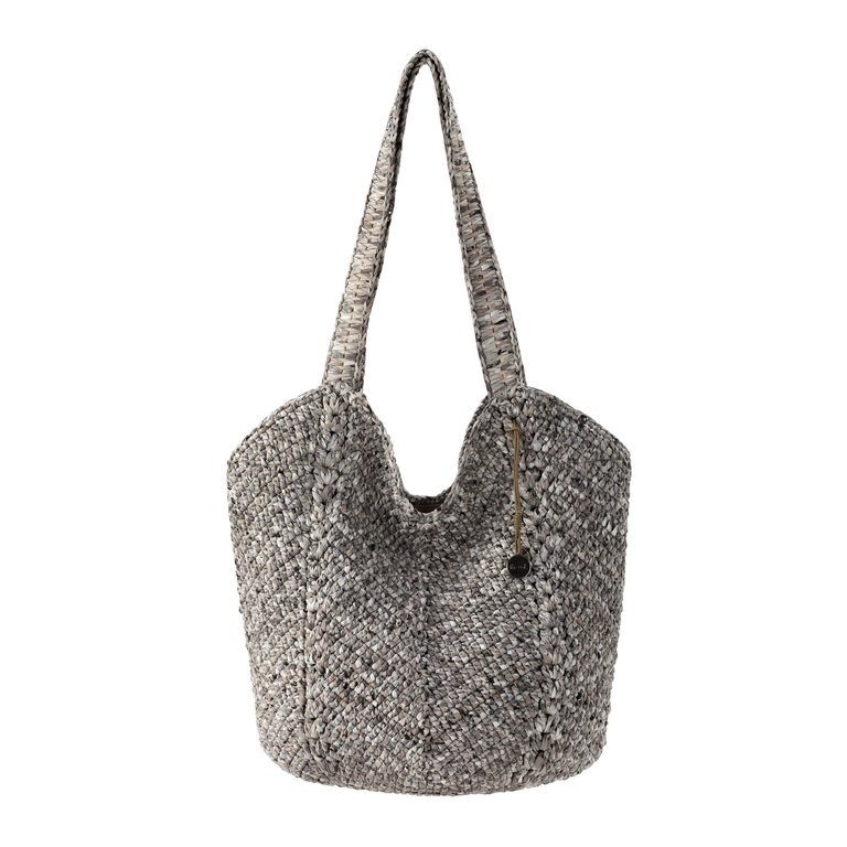 Gaia Tote - Hand Crochet - Earth Multi