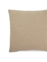 Home 18 x 18 Pillow Cover - Hand Crochet - Bamboo