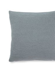 Home 18 x 18 Pillow Cover - Hand Crochet - Dove